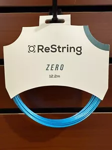 Cuerda de tenis ReString Zero - azul cielo 1,23/17 g, Co-poli, vendida por el paquete. - Imagen 1 de 4