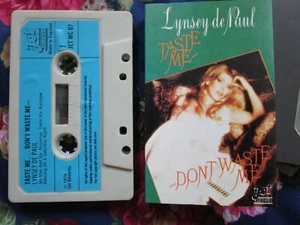 Lynsey De Paul Taste Me... Don't Waste Me Jet Records MC 07 Tape Cassette Album - Picture 1 of 4
