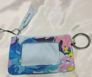 Vera Bradley's ZIP ID CASE in MARIAN FLORAL Pattern, Wallet, 3" x 5" NWT  - Picture 1 of 5