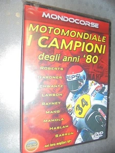 DVD MOTOMONDIALE I CAMPIONI DEGLI ANNI '80 MONDOCORSE - Foto 1 di 1