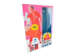 Brand New Six Million Dollar Man Bionic Grip Figure Repro EMPTY Box - Picture 1 of 2