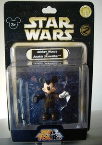 NEW Star Wars Disney Mickey as Anakin Skywalker Star Tours Action Figure Series2 - Picture 1 of 2