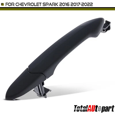 纹理黑色外门把手适用于雪佛兰 spark 2016 - 2022 前乘客 — 第 1/4 张图片