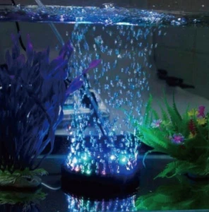 Aquarium LED underwater lamp diving lamp bubble lamp connected to oxygen pump - Picture 1 of 8