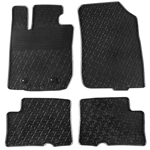 Rubber Car Floor Mats For Dacia Duster 4x4 All Weather Heavy Duty Auto Liners - Bild 1 von 6