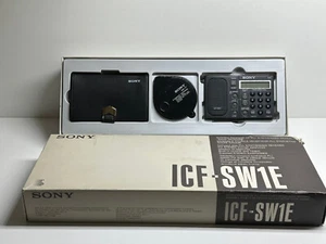 Sony ICF-SW1E Weltbandempfänger in OVP, Tasche, Bitte Lesen! ⚡BLITZVERSAND⚡ - Bild 1 von 23