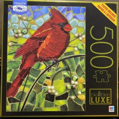 Rompecabezas Big Ben Luxe Cardinal Premium tablero azul Hasbro Milton Bradley Foto 1 de 2