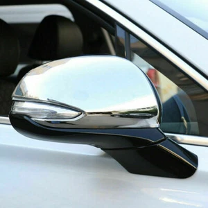 Cubierta de espejo retrovisor lateral cromado para Hyundai Santa Fe 2019-2022 - Imagen 1 de 7