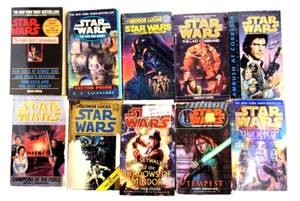 LOT OF 10 - STAR WARS PAPERBACK BOOKS CHAMPIONS OF THE FORCE HAN SOLO, SHADOWS O - Bild 1 von 12