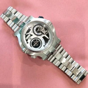 Watch Renato Dual Time Gen. 8 Beast Men's Handmade & Assembled 7.5" wrist - Picture 1 of 9