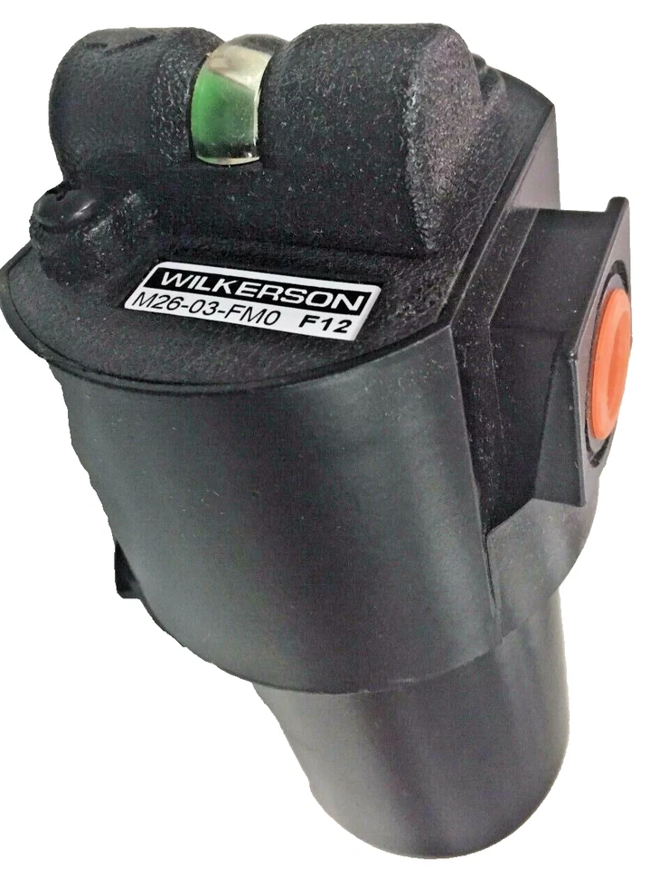 Wilkerson M26-03-FM0 Coalescing Filter 3/8" NPT Automatic Drain - Image 1 of 3