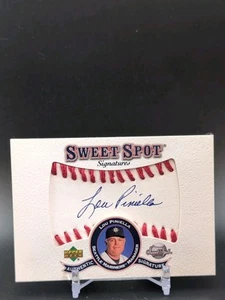LOU PINIELLA 2001 UPPER DECK SWEET SPOT Seattle Mariners Manger AUTOGRAPH JK3 - Bild 1 von 2
