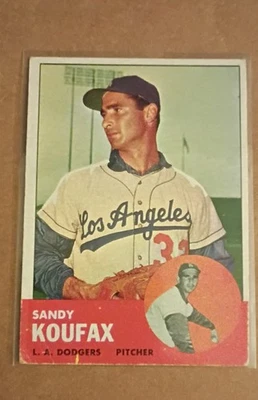 1963 Topps - Sandy Koufax #210 Foto 1 de 2