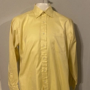 Herren Robert Talbott Anzughemd Langarm Knopfleiste Punkt Kragen Größe 16-35 - Bild 1 von 9