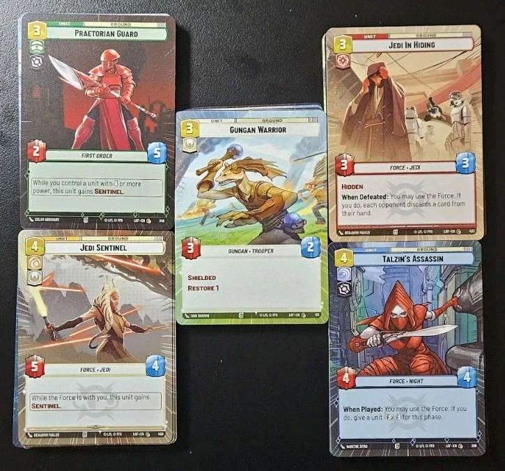 Star Wars Unlimited - LoF (Legends Of Force- C - Hyperspace BULK Set (120 Cards) - Bild 1 von 1