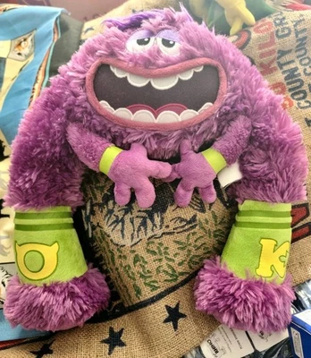 Juguete de Peluche Arte Disney Pixar Monstruos Universidad Oozma Kappa Buena Calidad  Foto 1 de 4