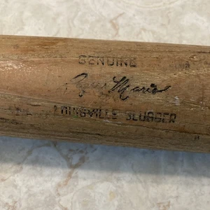 1960’s Louisville Slugger Wood Baseballschläger Roger Maris New York Yankees H&B 125 - Bild 1 von 17