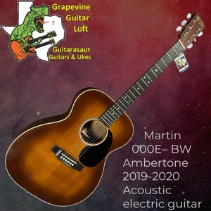 Martin 000E-BW retro e lati in noce nero Ambertone raro, solo 125 prodotti. 2019-20 - Foto 1 di 15
