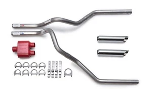 Cherry Bomb Extreme Dual Truck Exhaust Kit Chrome Tips for 2007-08 Dodge Ram - Picture 1 of 4