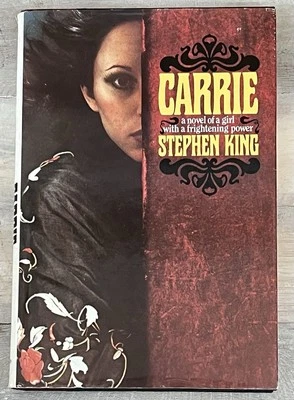 Vintage Carrie By Stephen King Hardcover 1974 With Dust Jacket Doubleday Book - Image 1 of 4