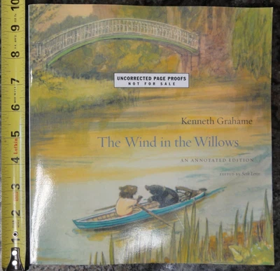 The Wind in the Willows Kenneth Grahame Annotated Uncorrected Page Proof signed - Image 1 of 4