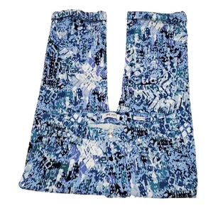 Nine West Jeans Chrystie Capri Multi Blau Hi Rise Größe 10 Durchschnittlich - Bild 1 von 9