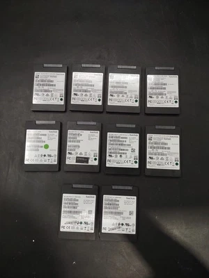 Lote de 10 modelos mixtos San Disk 256GB 2.5" - borrados y probados Foto 1 de 4