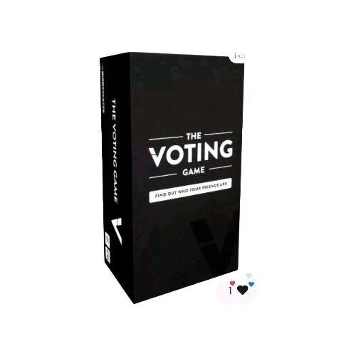 The Voting Game, Find Out Who Your Friends Are Party Card Game 17yrs+ Christmas - Image 1 of 1