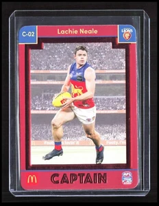 AFL 2023 Teamcoach Maccas Captain Brisbane Lachie Neale C-02 Sport CB-2-1-B-11 - Picture 1 of 8