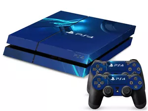 Sony PS4 Playstation 4 Skin Design Aufkleber Schutzfolie Set - Pure Motiv