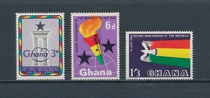 Ghana 121-3 montado sin montar o nunca montado, segundo aniversario de la república, 1962 - Imagen 1 de 1
