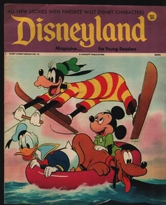 Disneyland Magazine 1973 # 74 Mickey Mouse Goofy Donald Pluto Mowgli 081121WEEB - Imagen 1 de 2