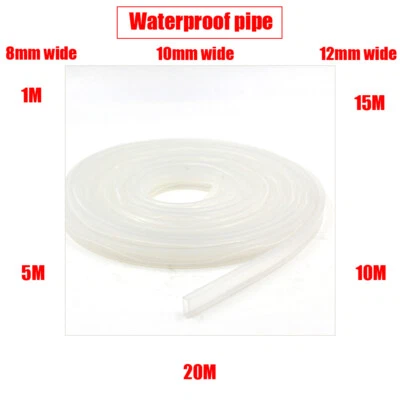 Silicon Tube cilp IP67 waterproof for WS2812B 5050 3528 5630 LED Strip Lights - Image 1 of 4