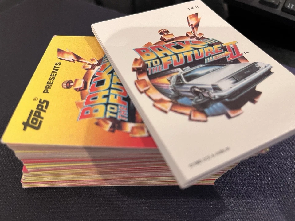 BACK TO THE FUTURE II TOPPS 1989: CHOOSE PICK CARD FROM DROPDOWN (BTTF) - Image 1 of 1