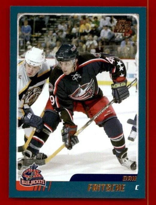 2003-04 Topps Traded #TT101 Dan Fritsche RC. - Image 1 of 2