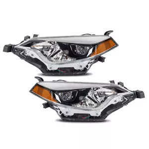 For 2014 2015 2016 Toyota Corolla LED Headlights Right Left Driver Passenger Set - Picture 1 of 9