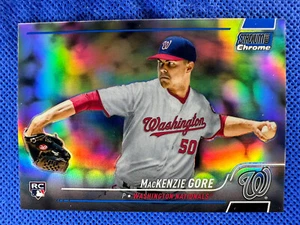 2022 #221 MacKenzie Gore Topps Stadium Club cromo azul refractor 075/199 - Imagen 1 de 3