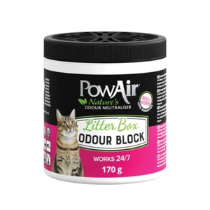 Caja de arena para gatos PowAir bloque de olores destructor de olores neutralizador 170 g TIENDA - Imagen 1 de 1