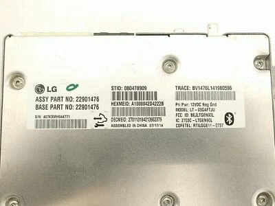 2015 IMPALAOLD COMM ECU ONSTAR 22901476  - Image 1 of 3