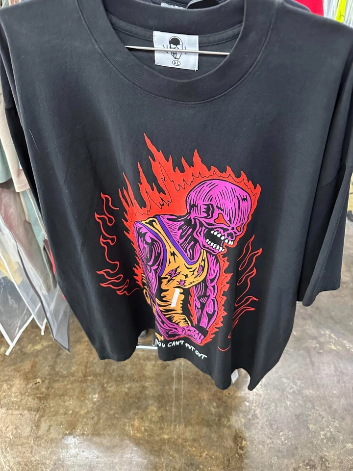 Warren Lotas A Fire You Can't Put Out Tee Black XL - Image 1 of 4