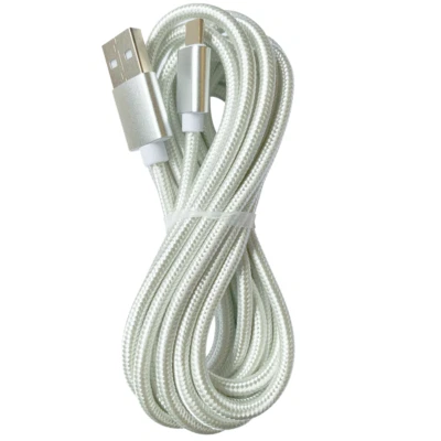 Braided 10Ft USB Fast Charger Cable For iPhone 12 11 7 8 6 XR SE 5 Charging Cord - Image 1 of 4