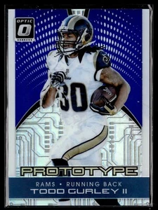 2016 Donruss Optic - Prototyp #20 Todd Gurley blau /149 - Bild 1 von 2