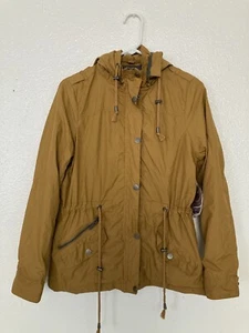 YMI Collection Juniors WomenJackets, lined, w/ hood, zip and snap closure Size L - Picture 1 of 8