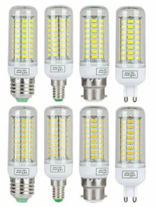 E12 E14 E27 G9 B22 25W 15W 9W 7W 5730SMD LED Corn Light Bulb Lamp 110V 220V - Picture 1 of 15