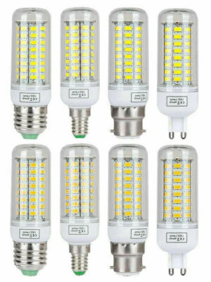 E12 E14 E27 G9 B22 25W 15W 9W 7W 5730SMD LED Corn Light Bulb Lamp 110V 220V - Image 1 of 4