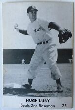 1948 Sommer and Kaufmann Hugh Luby San Francisco Seals Baseball Card