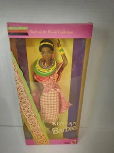 1994 Kenyan Barbie Doll..wearing Shuka with Kanga Red Cape  - Picture 1 of 6