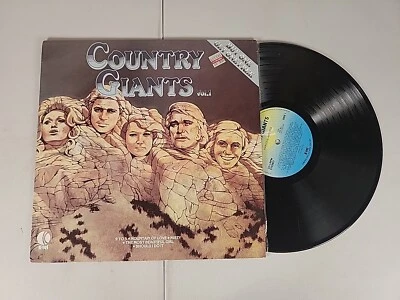 Country Giants Vol 1 12"Vinyl LP 33rpm 1976 K-tel Limited Edition Aus WA 351 - Image 1 of 2