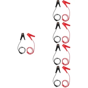  5 Sets Ladekabel Elektrozaun-Überbrückungskabel Zaunkabel Mit Clips - Zdjęcie 1 z 12