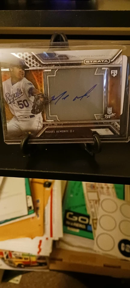 2016 Topps Strata Miguel Almonte Ii Autograph Rookie Card - Image 1 of 1